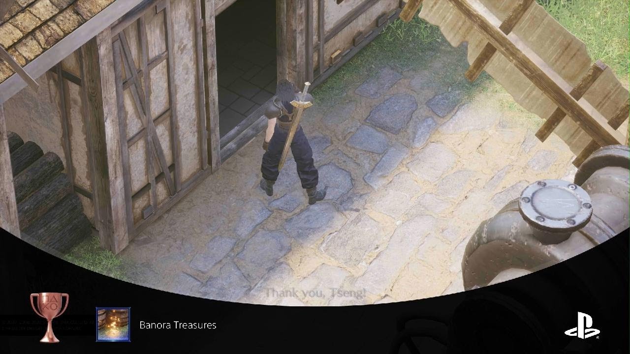 CRISIS CORE –FINAL FANTASY VII– REUNION: Banora Treasures (BRONZE) Trophy