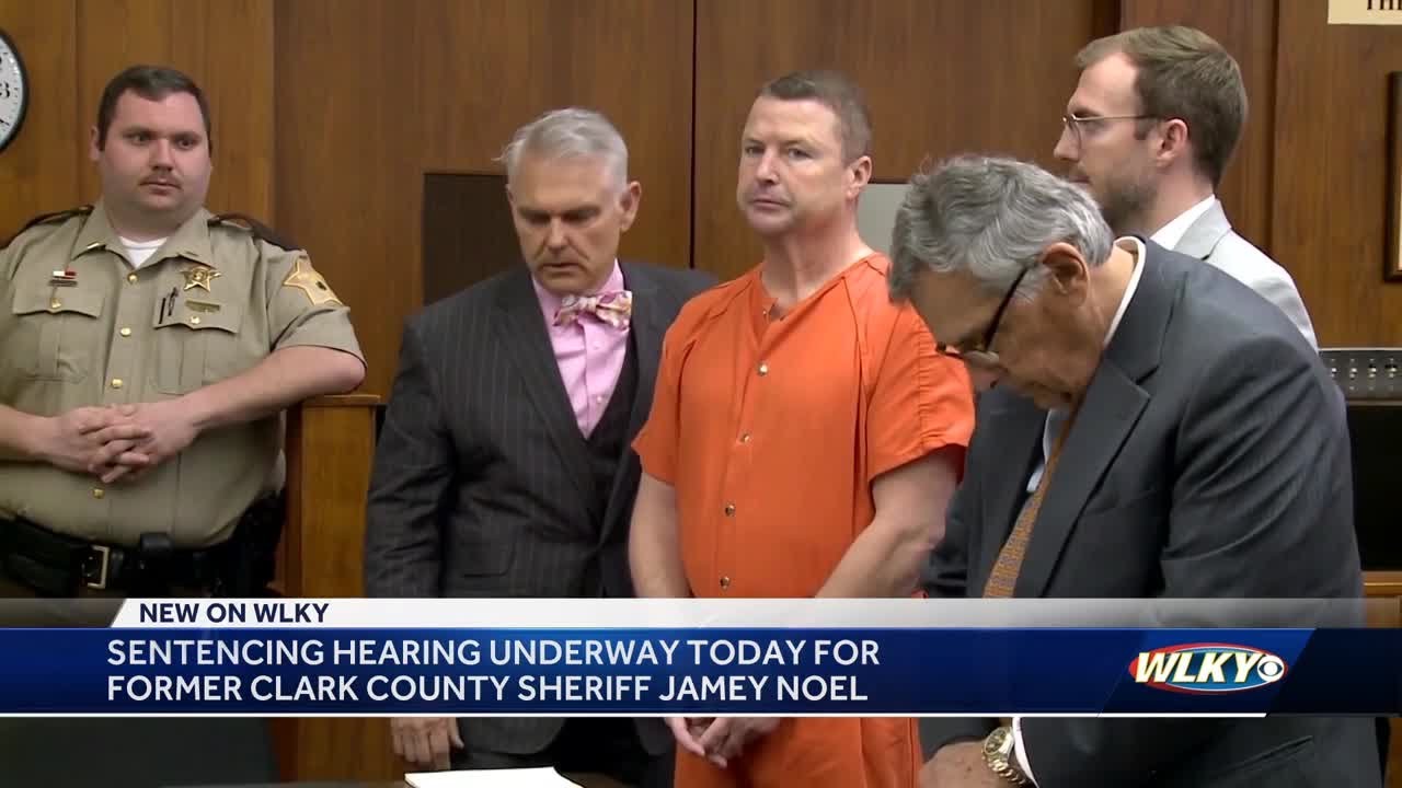 Sentencing hearing underway for former Clark County Sheriff Jamey Noel ...