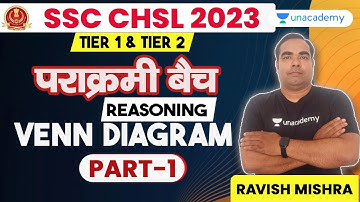 SSC CHSL 2023 | Reasoning | Venn Diagram - 1 | Concept with PYQs | Ravish Mishra