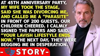 Information My Wife Announced Divorce at Our 45th Anniversary — My Kids Cheered, Then Begged the Next Day Update
