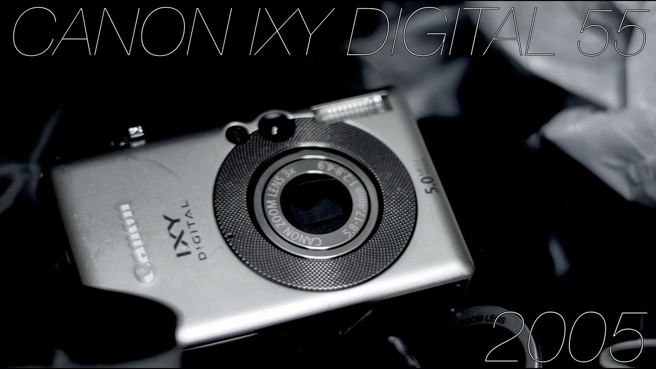 【デジカメレビュー】CANON IXY DIGITAL55