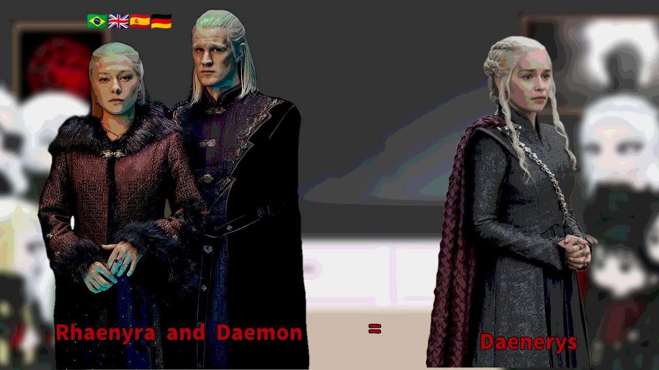 °•Реакция семьи Таргариенов на будущую дочь Рейниры и Деймона | Дейенерис | GOT × HOTD |•°