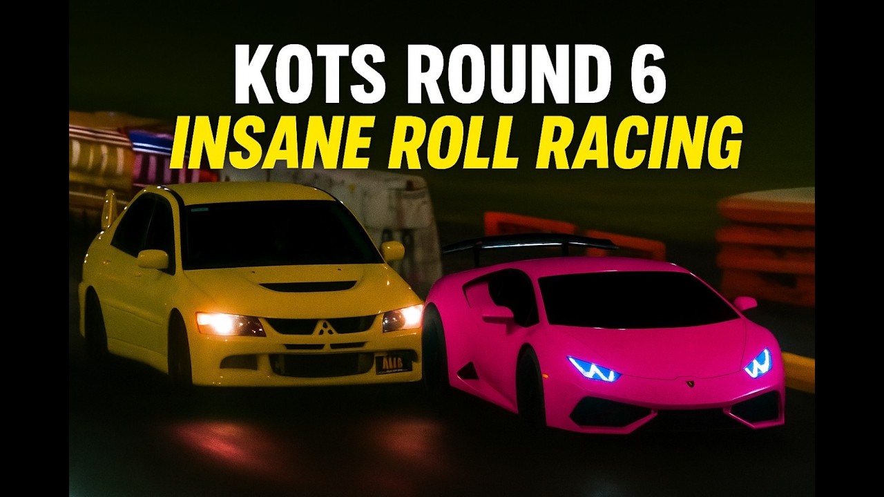 KOTS Round 6 | INSANE Roll Racing on a Prepped Track! - YouTube