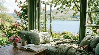 Serene Lake Cottage Escape with Soft Piano Ambience and Cozy Nature Views for Calm Evenings