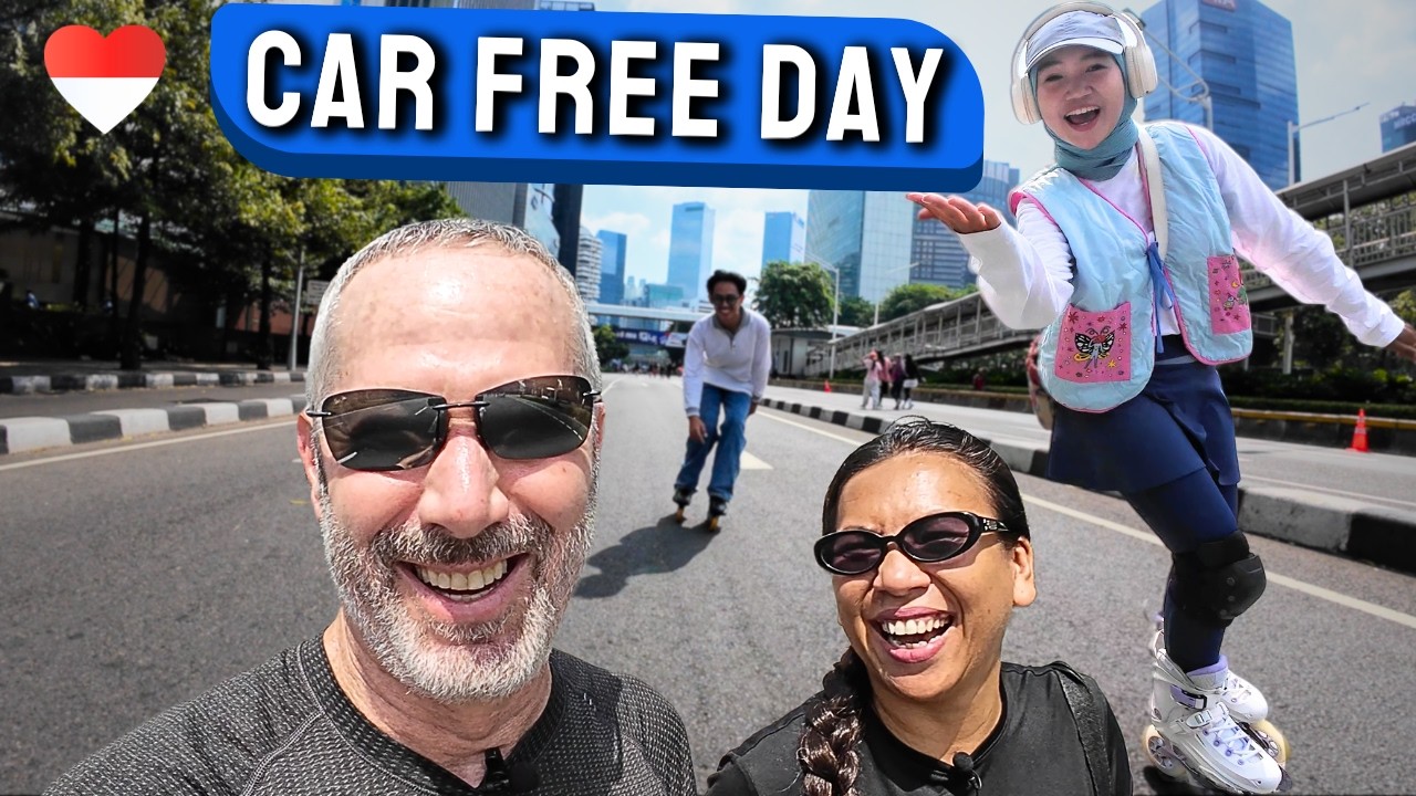 Why Jakarta LOVES Car Free Day 🇮🇩 (I Didn't Expect This)