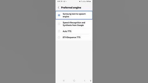 #voiceeffects , Radio buttonnot selectedSamsung text-to-speech engine  new voice