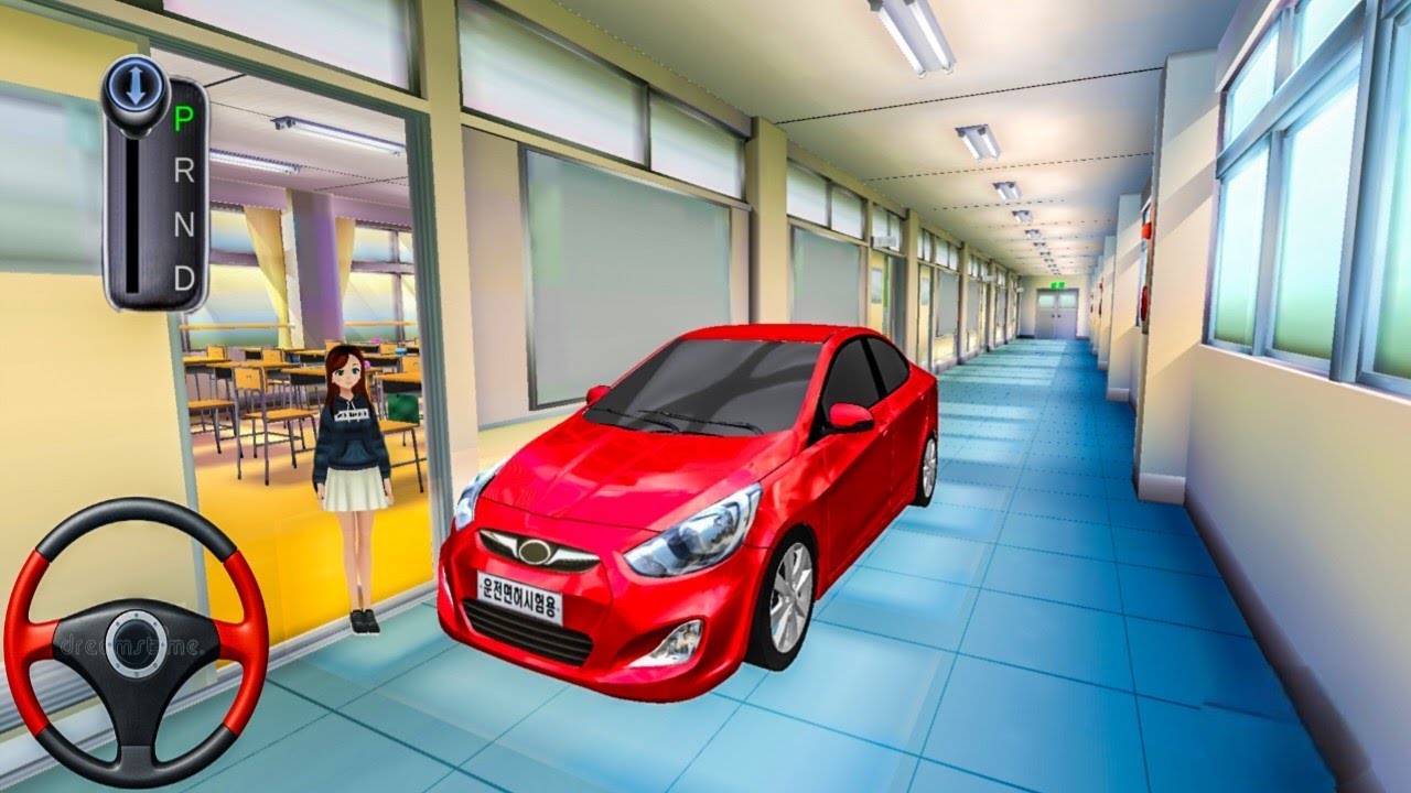 New Hyundai solaris Auto simulator Car parking driving school building–3d driving class new update