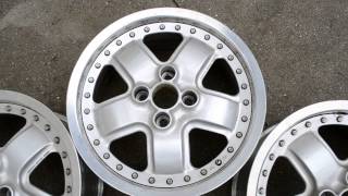 JDM MUGEN MR-5 MR5 M2 15x6 4x100 wheels and caps rim civic cr-x EG6DC2EF8EF9EK9