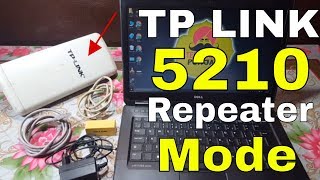 TP Link 5210 Repeater Mode Configuration in Urdu 2019