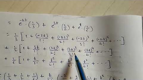 5. (Probability) mgf