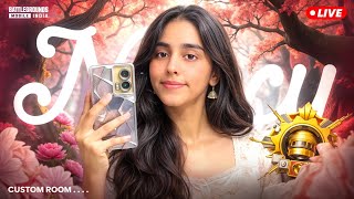 BGMI LIVE CUSTOM ROOM || CUSTOM ROOMS || BGMI LIVE ROOMS #bgmi #girlgamer #Customrooms