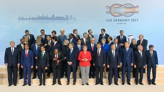 Protests underway outside of the G20 summit