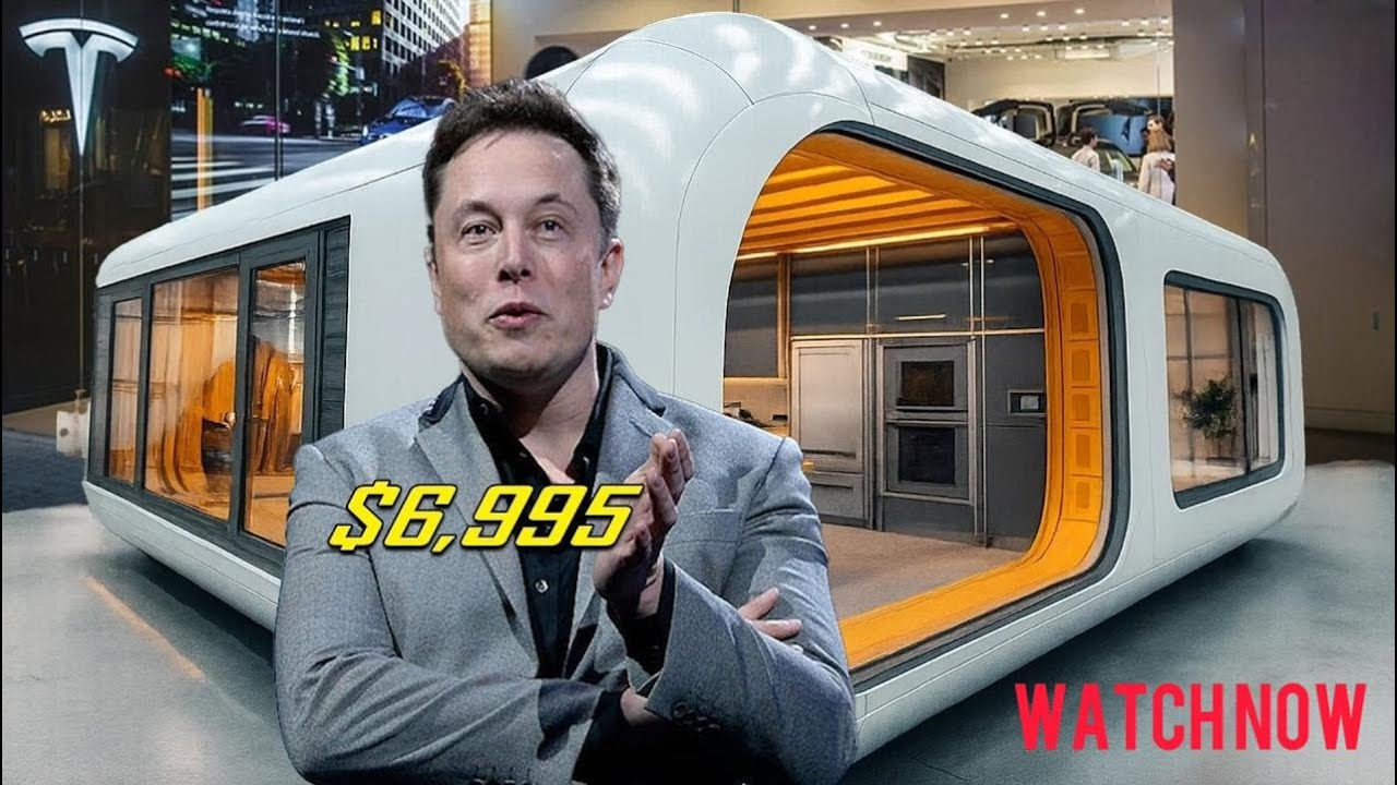 “Tesla’s $678 Tiny House SHOCKS the World | Off-Grid Living Redefined!”