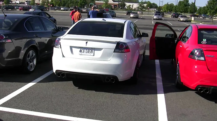 Pontiac G8 Exhaust Compilation 2nd Edition Part 1.MTS