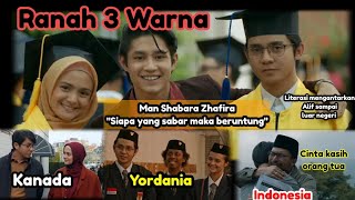 Alur Cerita Film Ranah 3 Warna | Literasi mengantarkan Alif fikri sampai ke 3 Negara. Keren!!