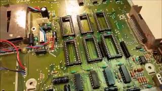ATARI 1040ST  OS/TOS ROM Socket Repair Part 4 of 4