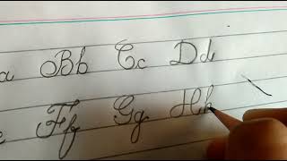 How to write capital and small English alphabet letters with pencil 📝| Handwriting | Calligraphy How To Write Capital Small English Alphabet Letters With Pencil Handwriting Calligraphy