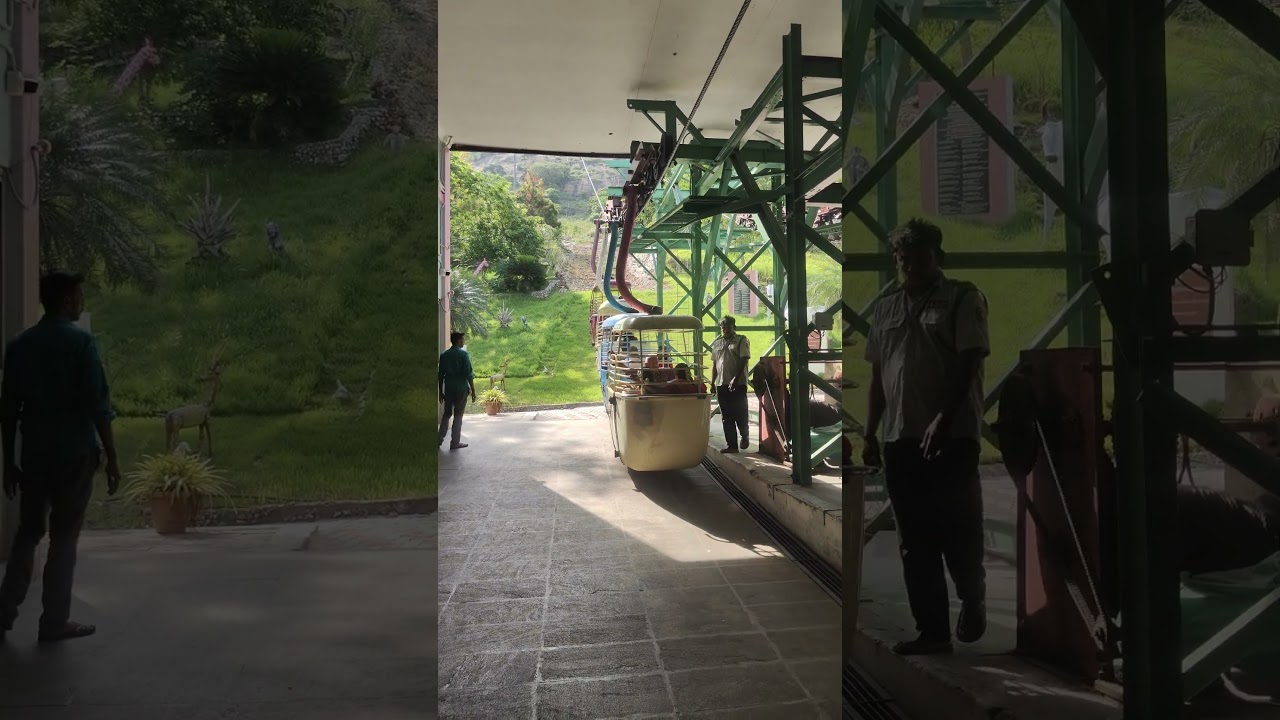 Rope car in palani temple
