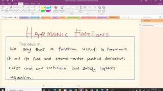 Harmonic functions and the  harmonic conjugate