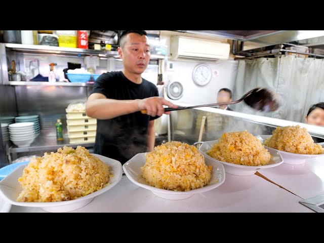 Unbelievable Fried Rice Rush! Great Chinese Restaurant in Tokyo Busy With Hungry Men! class=