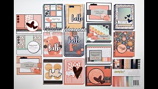 Honey Bee Stamp - Sweet on You - 25 cards from one 6x6 paper pad