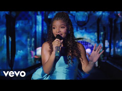 Halle Bailey – Performs “Part of Your World” at Disneyland