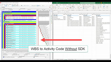 Convert WBS to Activity Code without SDK