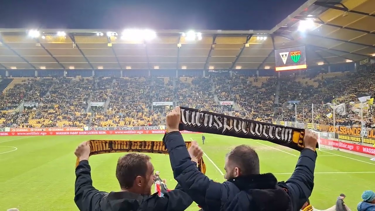You never walk alone, Aachen vs. Schweinfurt 