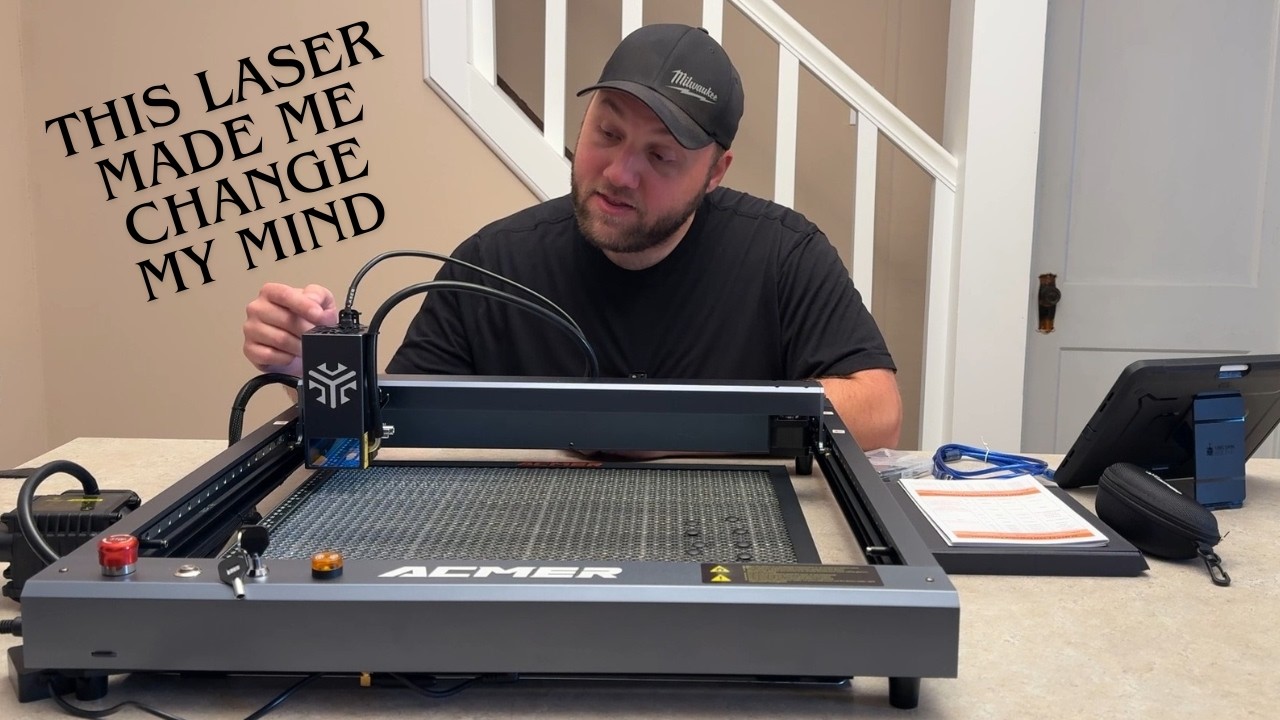 Знакомьтесь с лазерным гравером ACMER P2 33W