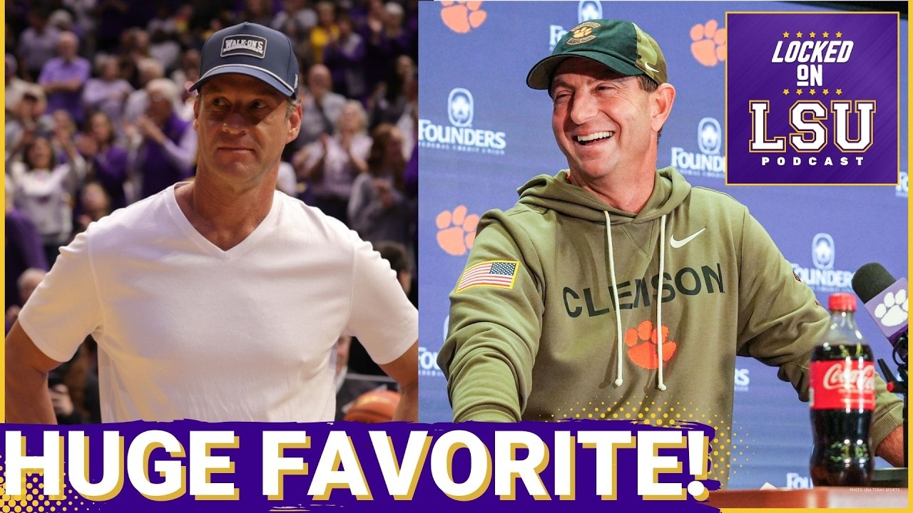 LSU -11.5 vs Clemson?! Vegas LOVES Lane Kiffin… or Has Dabo LOST It?