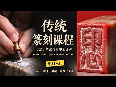 第4課篆刻精品課_中國傳統印章藝術_Lesson 4_ High-quality