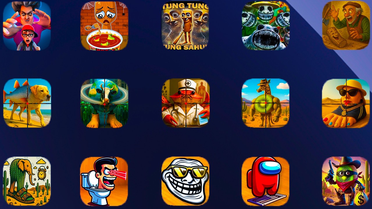 Tung Tung Sahur Sniper, Italian Brinrot, Nextbots In Playground Mod,Lin Gang Melon, Roblox,Game Play