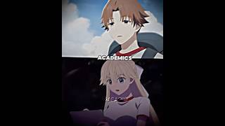 Ayanokoji vs Nanase | COTE S4 #shorts #anime #viral #animeedit