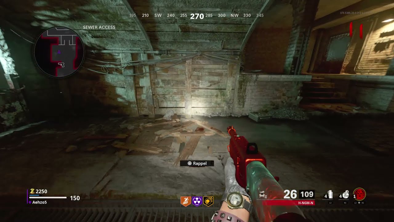 NEW *INSANE* COLD WAR ZOMBIES WALLBREACH METHOD SOLO EASY XP PILE UP