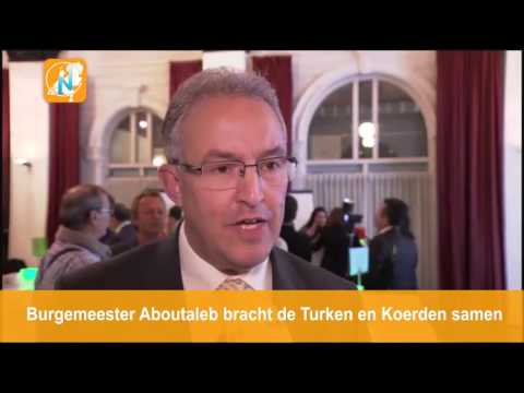 Burgemeester Aboutaleb bracht de Turken en Koerden samen