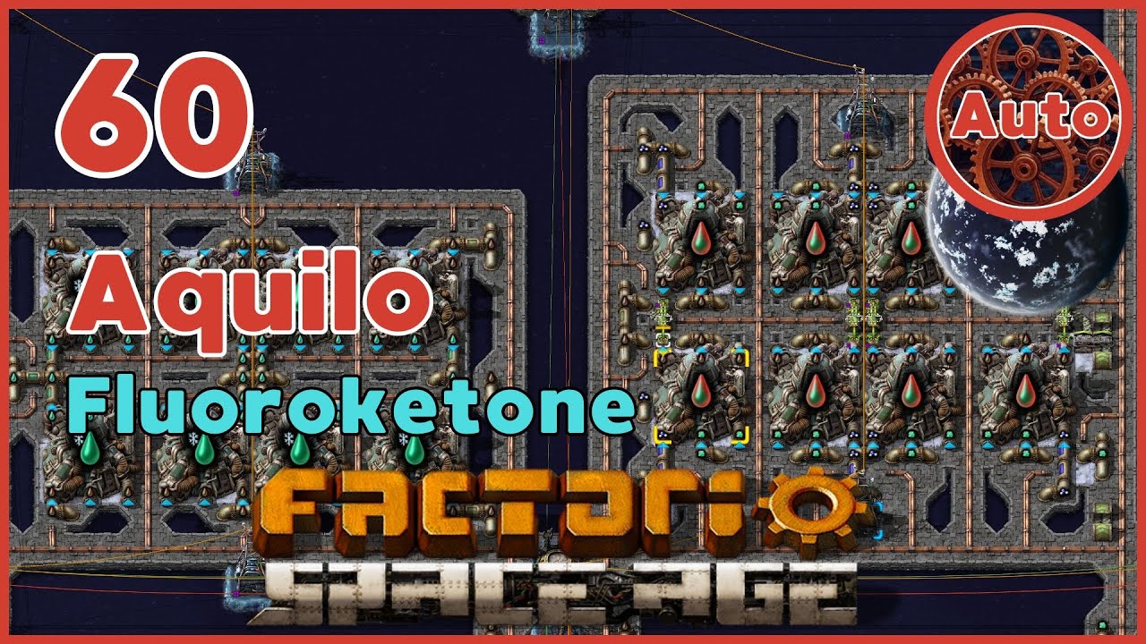 Aquilo Fluoroketone & Calcite Ship Fix | Factorio Space Age Guide | #60 ...