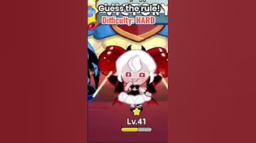 Guess the rule! Hard mode #cookierunkingdom #cookierun #crk #edit #foryou #shorts #fyp #foryoupage