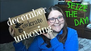 December Owlcrate Unboxing