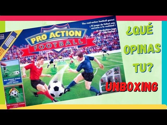 PRO ACTION FOOTBALL ⚽️ de PARKER [año 96] (Unboxing, Contenido