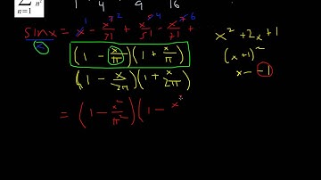 Infinite Sum of Squared Reciprocals Proof