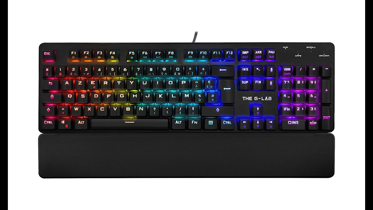 EN] THE G-LAB Keyz RUBIDIUM E - High Performance RGB Mechanical