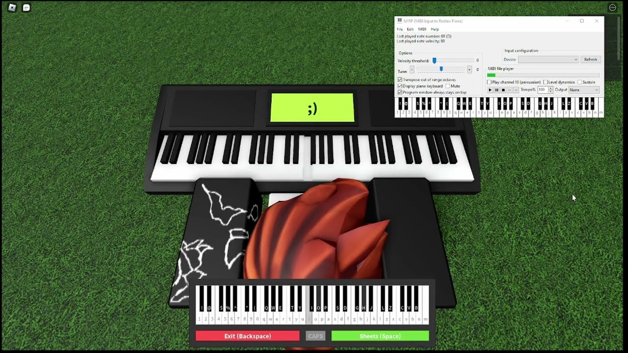 How To Download MIRP Roblox Midi Song To Piano Game YouTube 