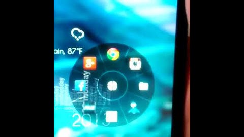 Floating Toucher App on 3D EVO