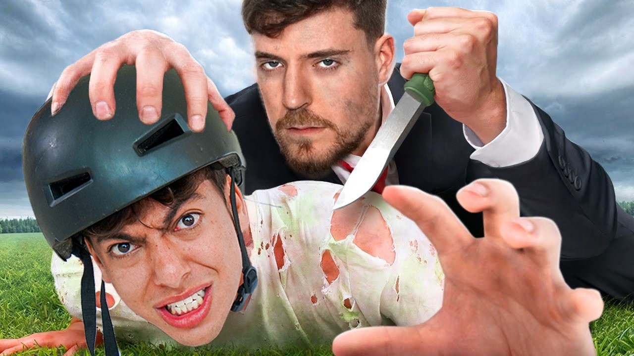 Sobrevivi a 4 DESAFIOS do MrBeast!