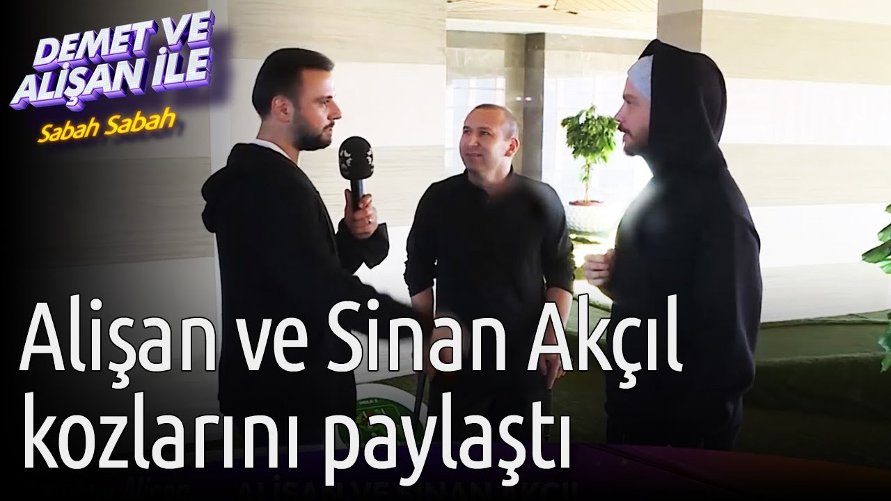 Demet ve Alişan ile Sabah Sabah | Alişan ve Sinan Akçıl Kozlarını Paylaştı