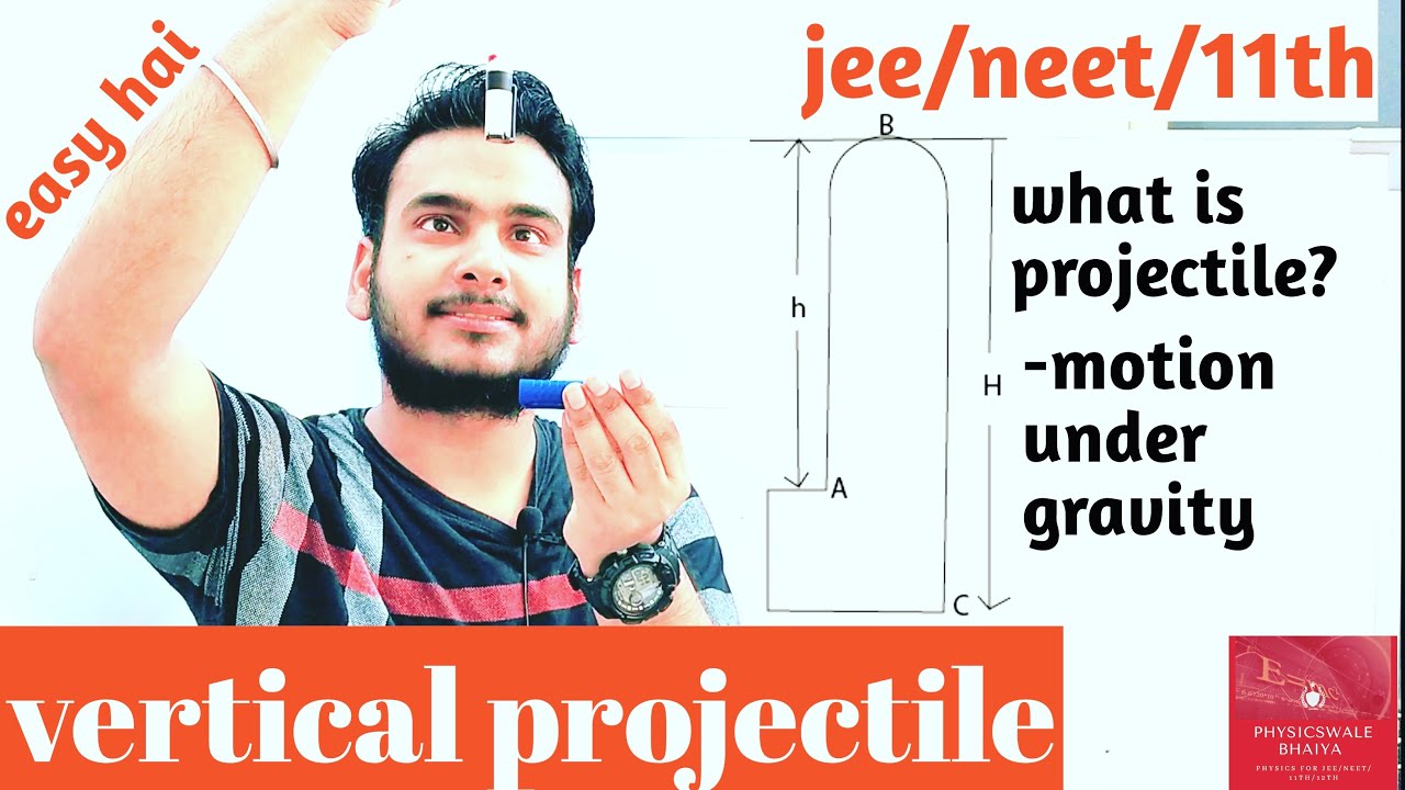 5.Motion under gravity|vertical projectile motion|kinematics|jee|NEET ...