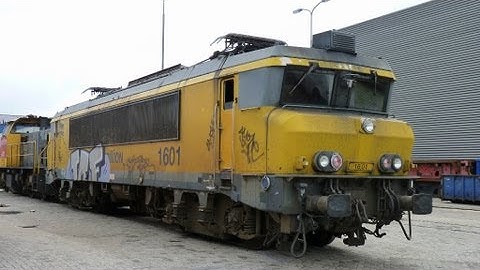 Documantaire Alst(h)om NS class 1600, since 1981, now Deutsche Bahn Schenker, HUSA and Locon.