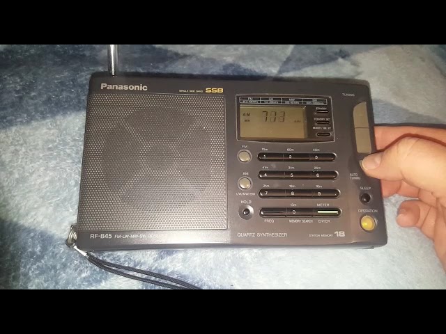 Panasonic ナショナル パナソニック RF-B45 on SSB 20, 15, 40 and 80
