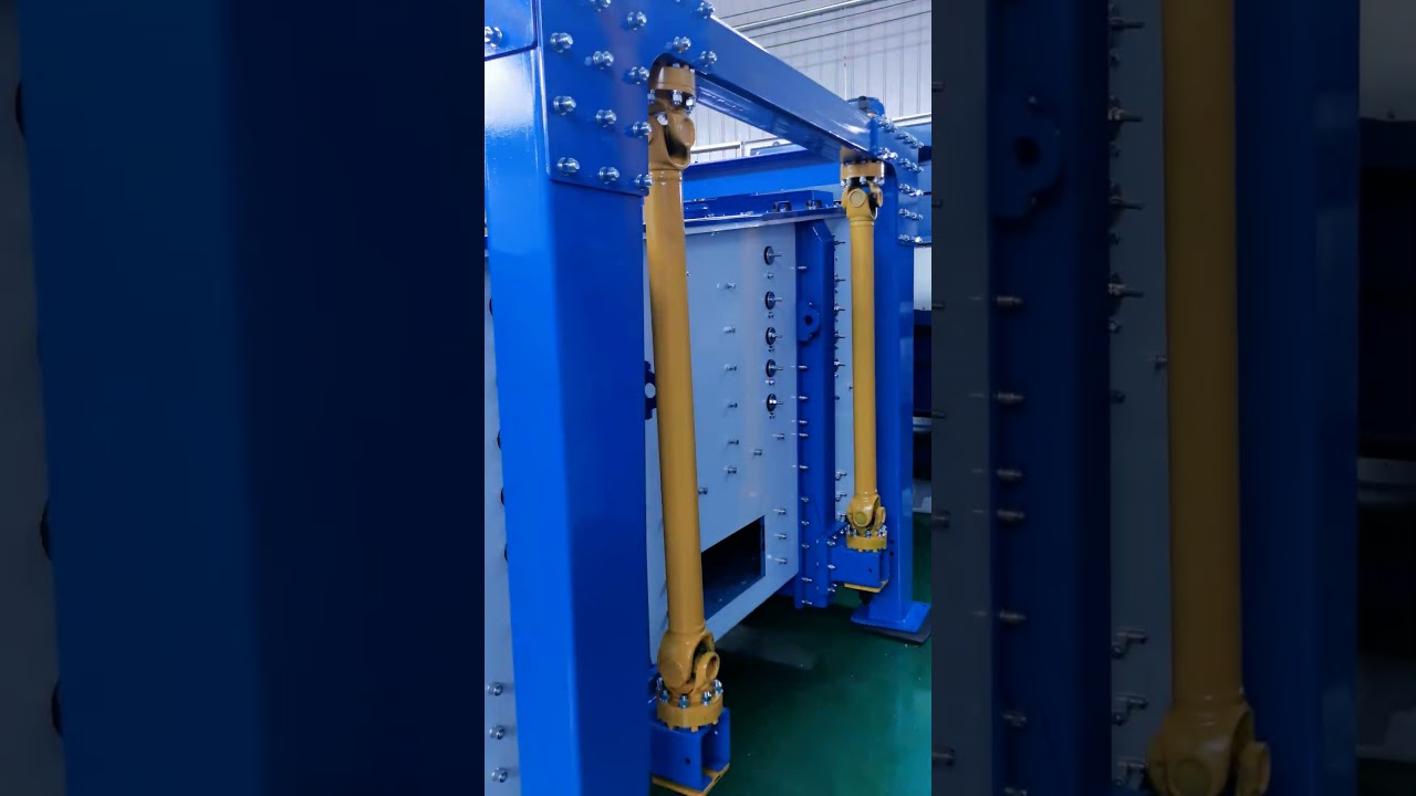 Vibrating Screen/Gyratory Sifter's Idle Test before Shipping...