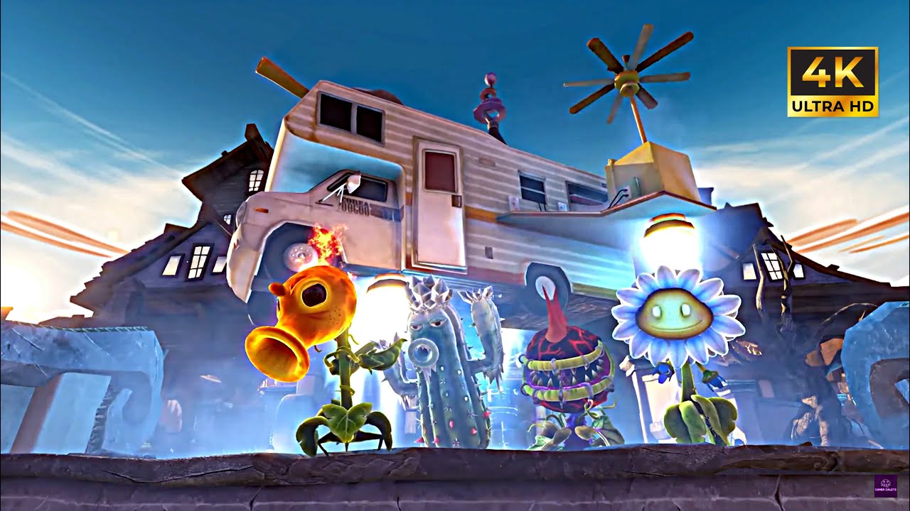 Plants vs Zombies Garden Warfare Official Launch Trailer I 4K HD - YouTube